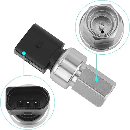 Miniatura 3 de 1J0959126 Transductor de interruptor de presión refrigerante de aire acondicionado para Volkswagen Escarabajo, Cabrio, CC, Eos, Eurovan, Golf, GTI,