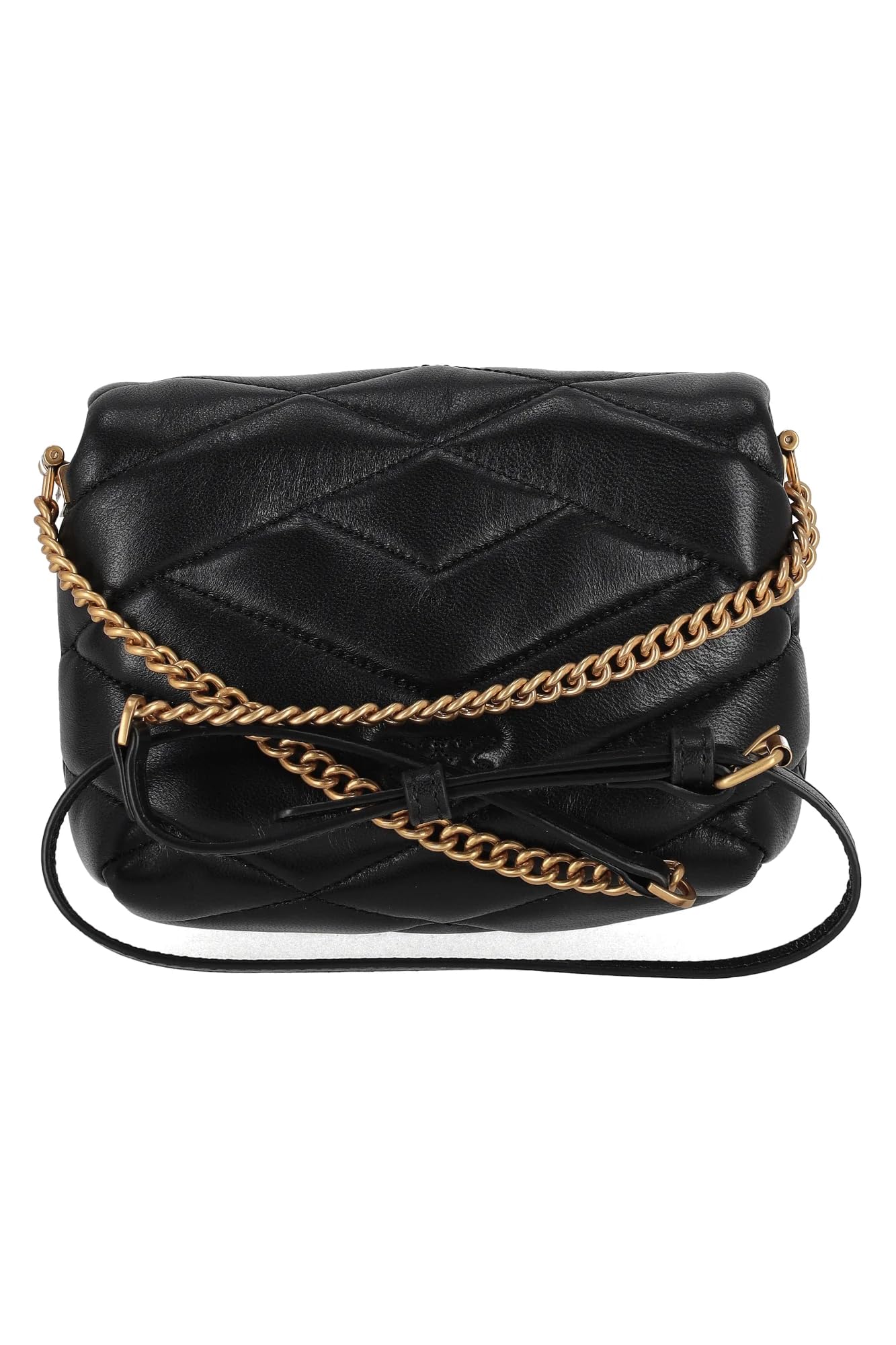 Pinko - Love Click Puff Baby Sheep Nappa Puzzle Quilt, Borsa Donna