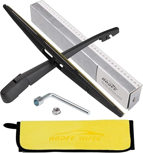 Vista 23 de Juego de tuercas de repuesto para limpiaparabrisas trasero para Jaguar F-PACE 2017-2022, conjunto de accesorios de cubierta del limpiaparabrisas