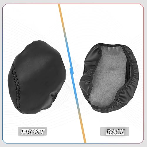 Miniatura 6 de MUXEE Funda de consola central para reposabrazos para Kia Forte cerato 2019 2020 2021 2022 2023 2024, cuero de microfibra, costuras negras