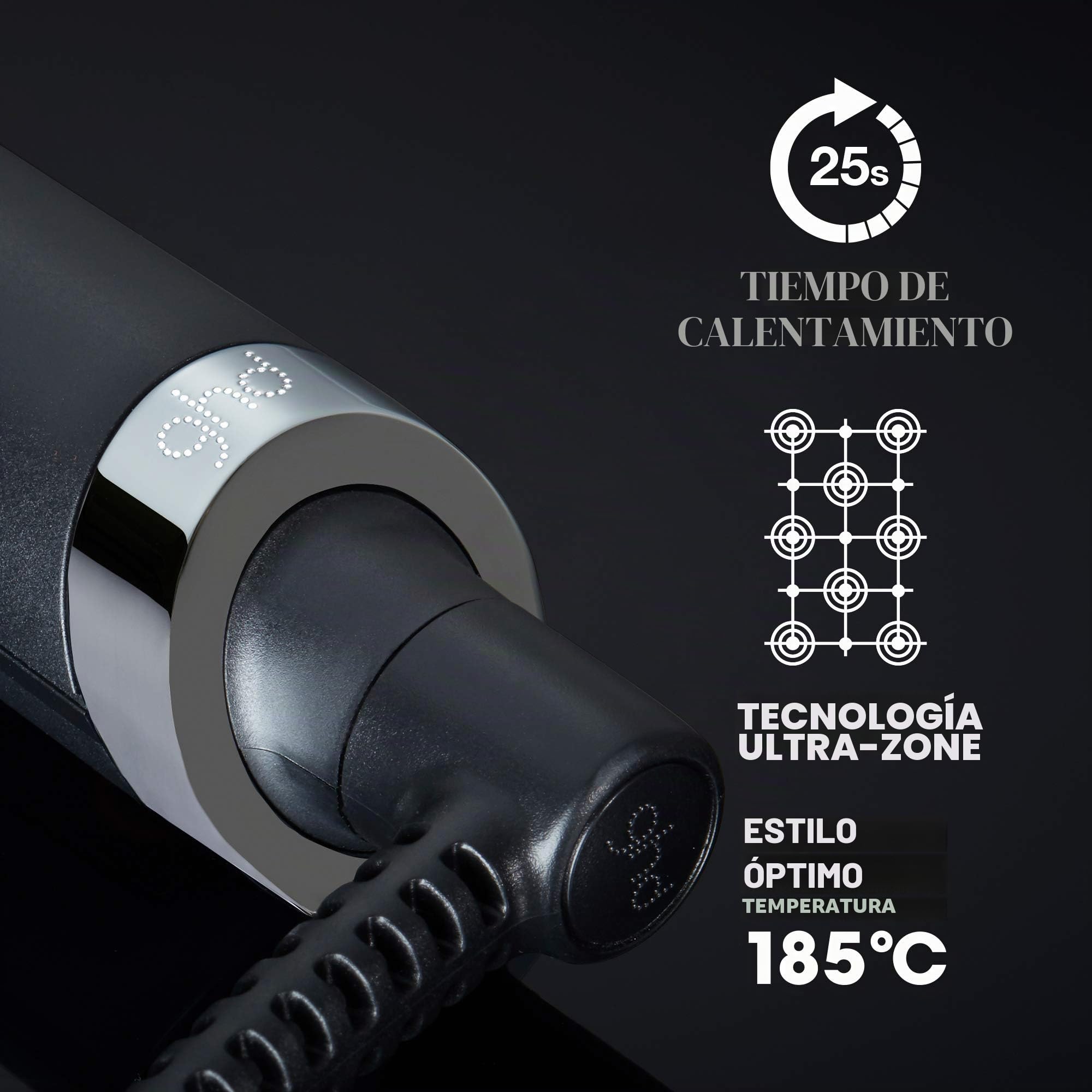 ghd curve creative curl - Rizador con barril cónico para crear ondas surferas