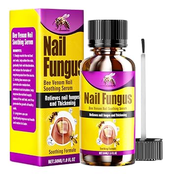 Toenail Fungus Treatment Extra Strength, Nature & Safe Bee Venom Nail Fungus Treatments for Toenail with Foot, Gently & Effectively Toe Nail Repair for Thick, Broken 30ml