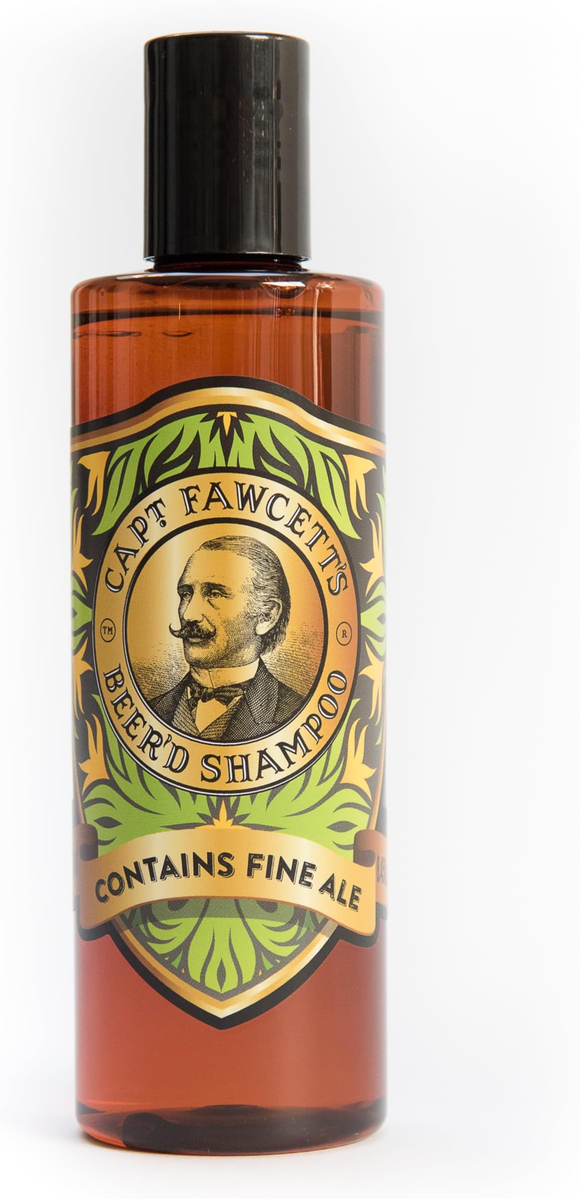 Beer’d Shampoo 250ml – Premium Beard Shampoo Infused with Hops Extract – Gently Cleanses, Softens & Revitalises Facial Hair for a Fresh, Healthy Beard