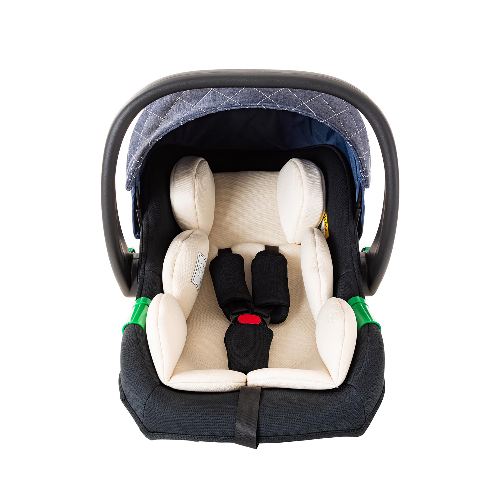 Poussettes 3 en 1 Citadines Poussettes Combinées Poussette Tricycle Baby Walker Poussette Haute Paysage Poussettes Landau pour 0-36 mois Pliantes Trolley Bébé (H2-BLUE, H2)