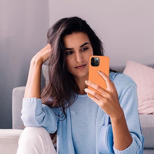 Miniatura 7 de Cordking funda para teléfono para iPhone 13 Pro, funda ultradelgada de silicona, funda protectora a prueba de golpes con forro de microfibra