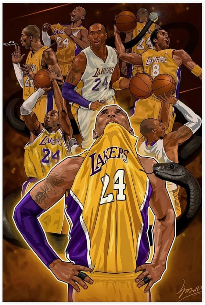 Amazon.co.jp: NBA コービー・ブライアントB (47) コビージェームズ