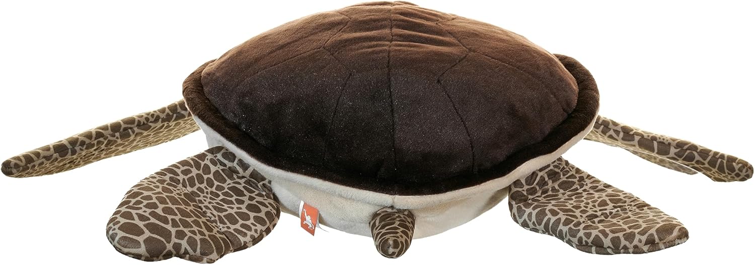 Wild Republic Jumbo Sea Turtle Plush, Giant Stuffed Animal, Plush Toy, Gifts for Kids, 30 Inches,Multi