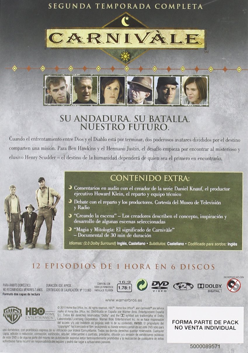 Carnivale Temporada 1-2 [DVD]
