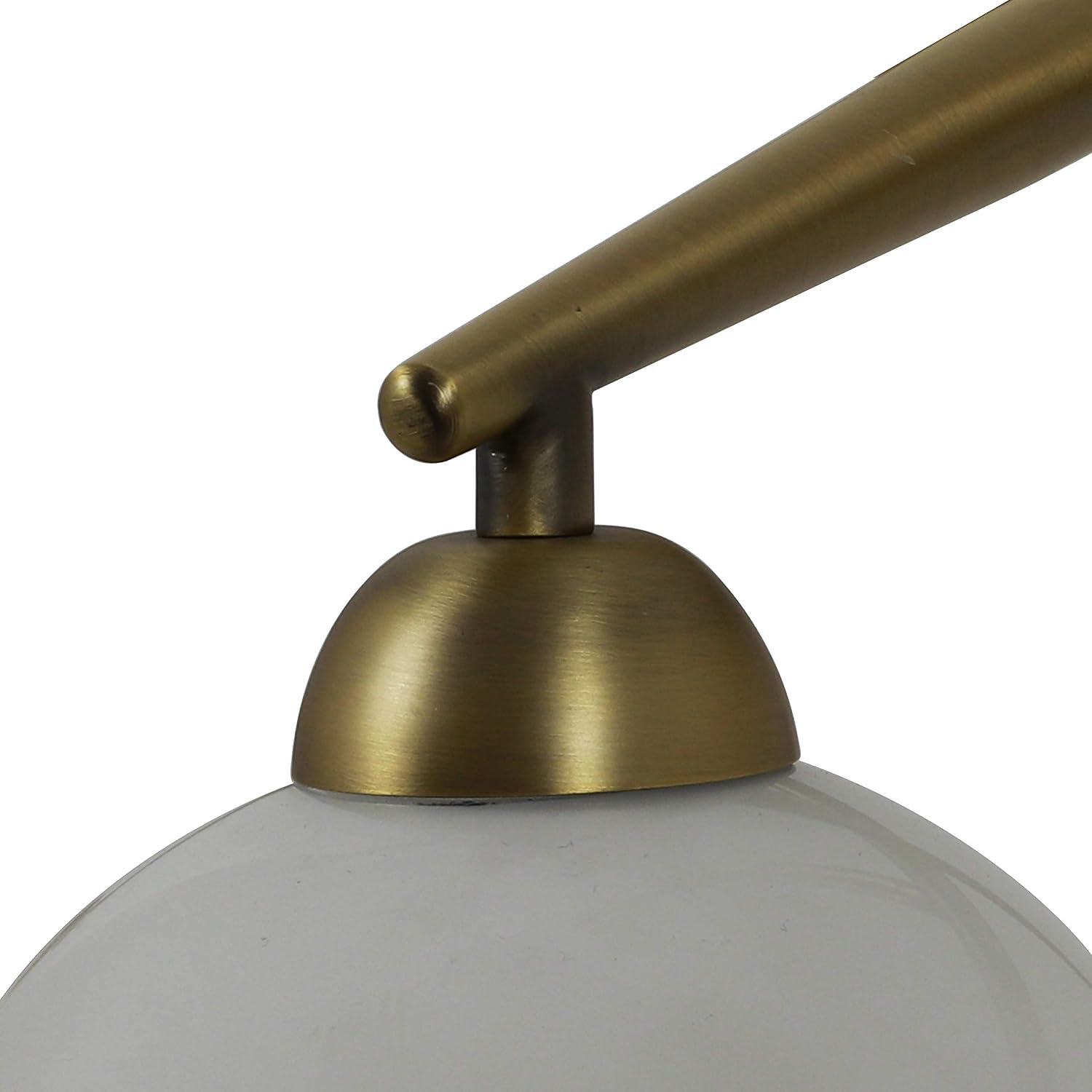 Big Sale Décor Therapy CH1910 Michael Milk Glass 3 Semi Flush Mount Ceiling Light, Antique Brass Hot Deals Décor Therapy CH1910 Michael Milk Glass 3 Semi Flush Mount Ceiling Light, Antique Brass