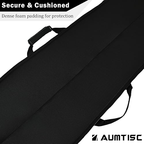 Miniatura 4 de AUMTISC Funda suave para rifle, bolsa de transporte de pistola para caza de 444852 pulgadas con bolsillo con cremallera y correa de hombro ajustable