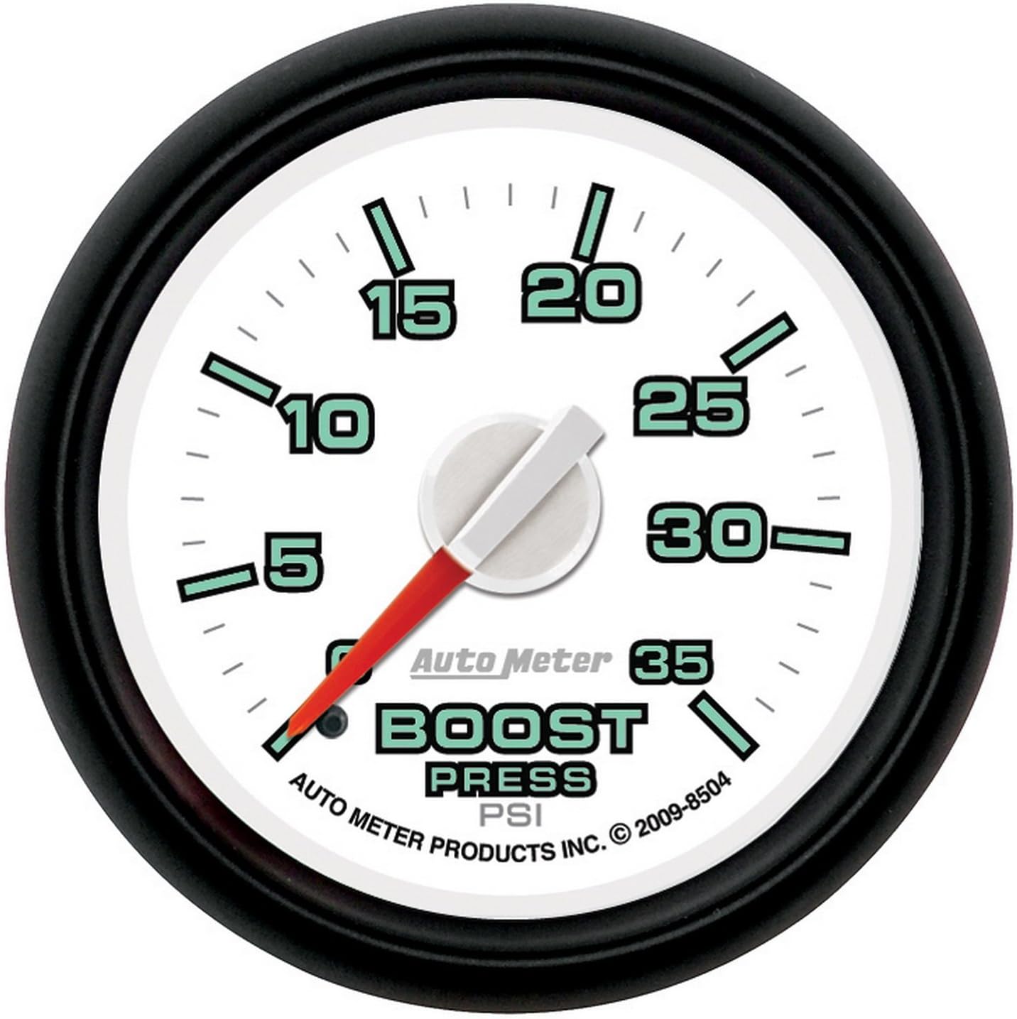 Auto Meter 8504 Factory Match 2-1/16" 0-35 PSI Mechanical Boost Gauge for Dodge
