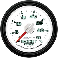 Vista 2 de Auto Meter 8504 Factory Match 2-1/16" 0-35 PSI Medidor de impulso mecánico para Dodge