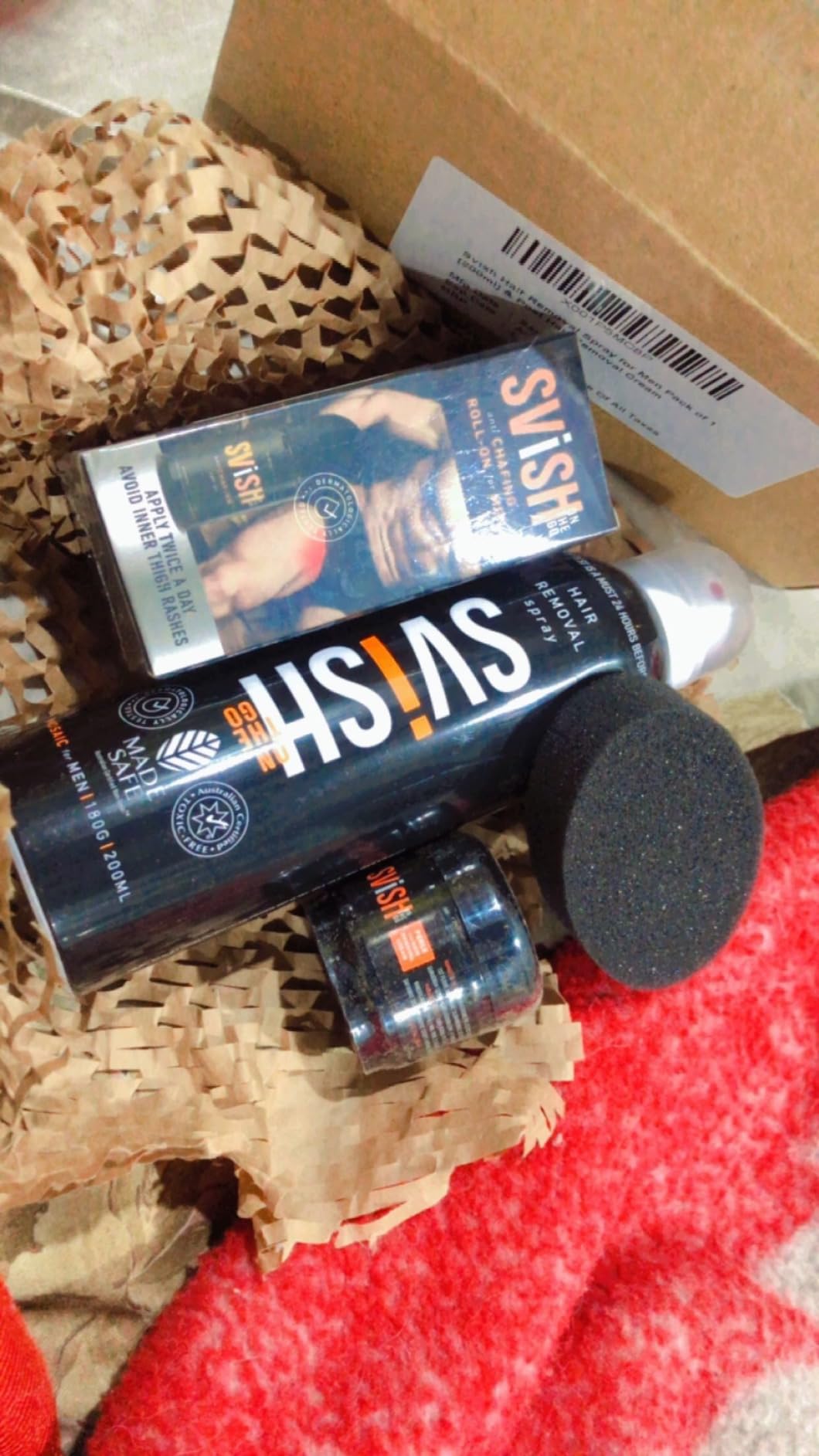 Buy Svish On The Go Hair Removal Spray for Men Pack of 1 (200ml