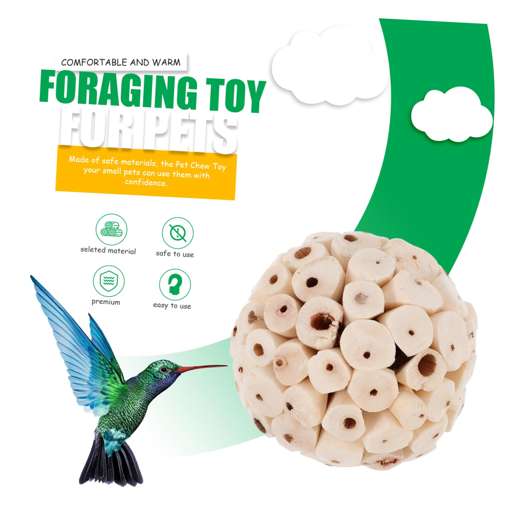 minkissy 30 szt. papuga, zabawka do żerowania, papuga, zabawki dla dzieci, świnka morska, gryzaki, zabawki do żucia, ptak, do rozdrabniania, dla jeży, królika, zabawki, drewniany zestaw do zabawy,