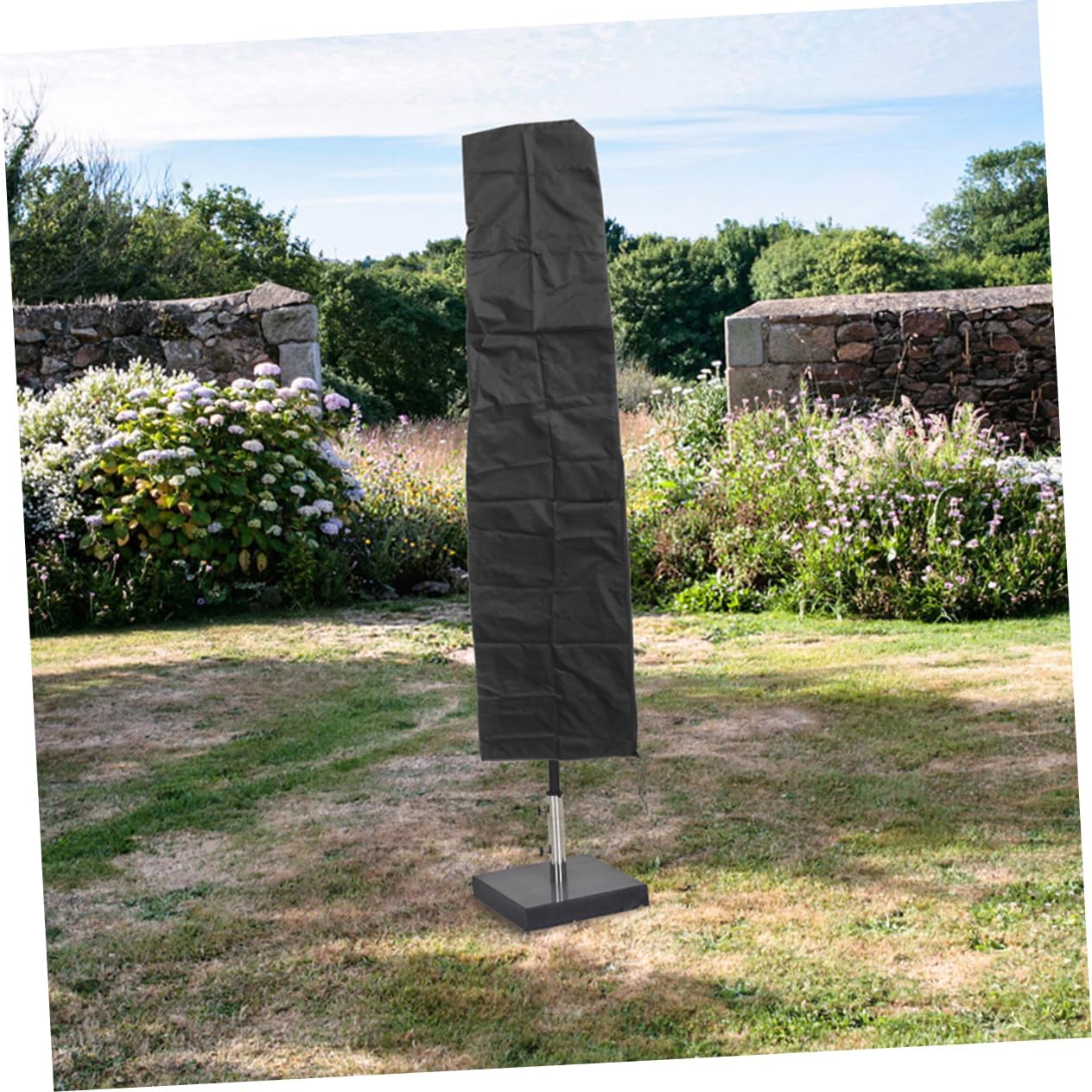 HANABASS 4pcs Oxford Cloth Umbrella Cover for Outdoor Patio and Beach Umbrellas against Rain and Wind