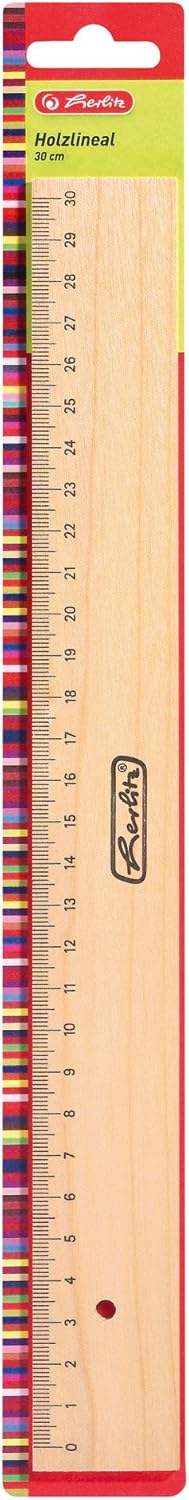 Herlitz 8700601 16 cm Transparent Plastic Ruler