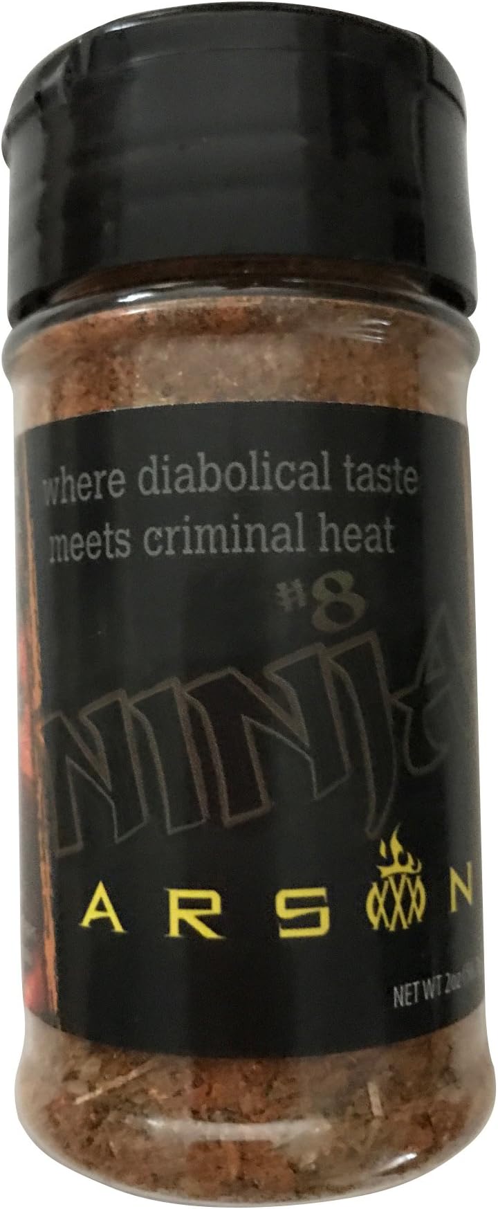 Ghost Pepper Powder Spice Blend Ninja #8 Arson Super Hot