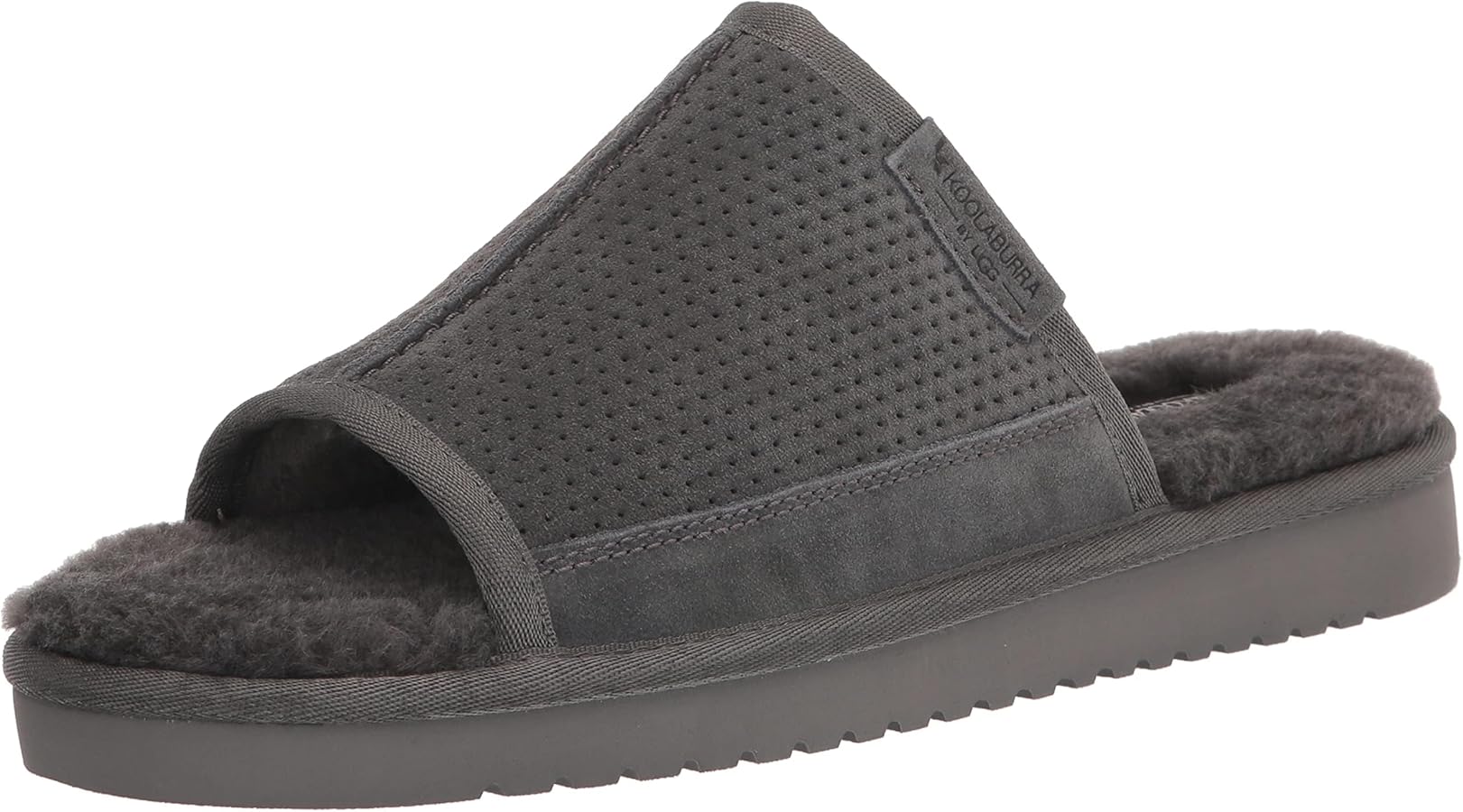 Amazon.com | Koolaburra by UGG Men's Dawsen Slipper, Stone Grey