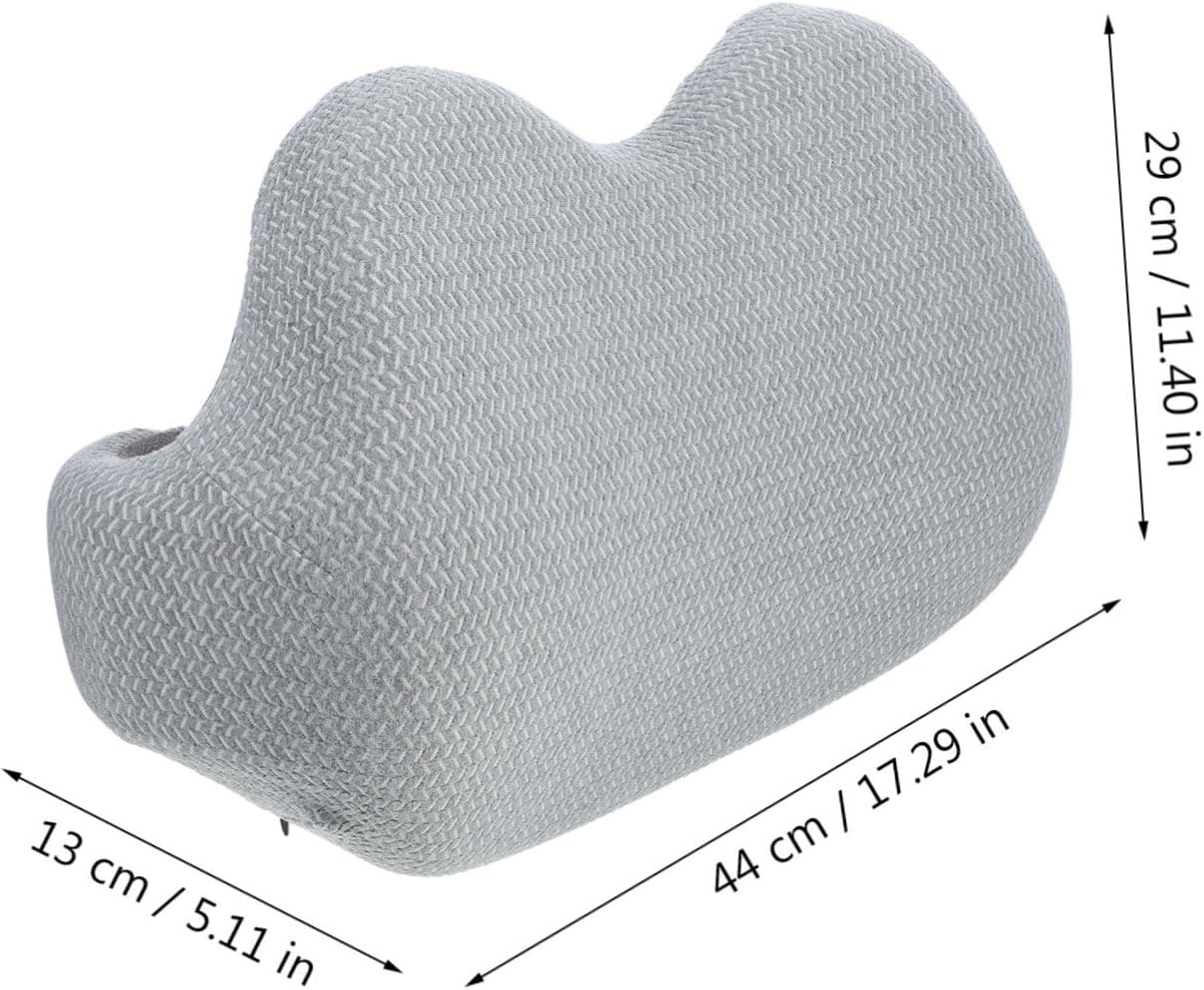 Slow Rebound Lumbar Support Pillow Ergonomic Back Cushion for Office Chair Car and Home Use for Lower Back Memory Construction