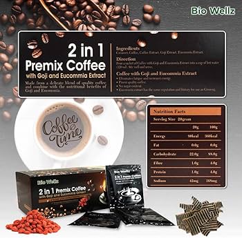 Amazon.com: 【2 Boxes x 20 Sachets】 Bio Wellz 2 in 1 Sugar Free