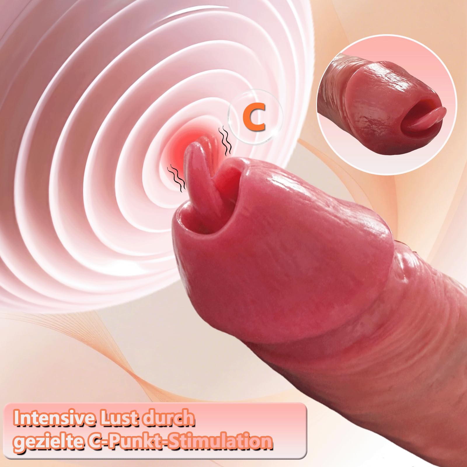 Funda Vibradora para Pene Juguetes Sexuales Eróticos Hombres Consolador Sexo Mujer Parejas Adultos 9 Modos de Vibración Anillo Masculino Gays Alargador Extensión de Pene Plug Anal, Color Neutral