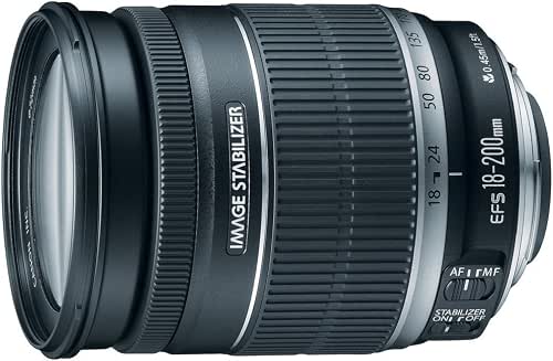 Canon EF-S 18-200mm f/3.5-5.6 is Standard Zoom Lens for Canon