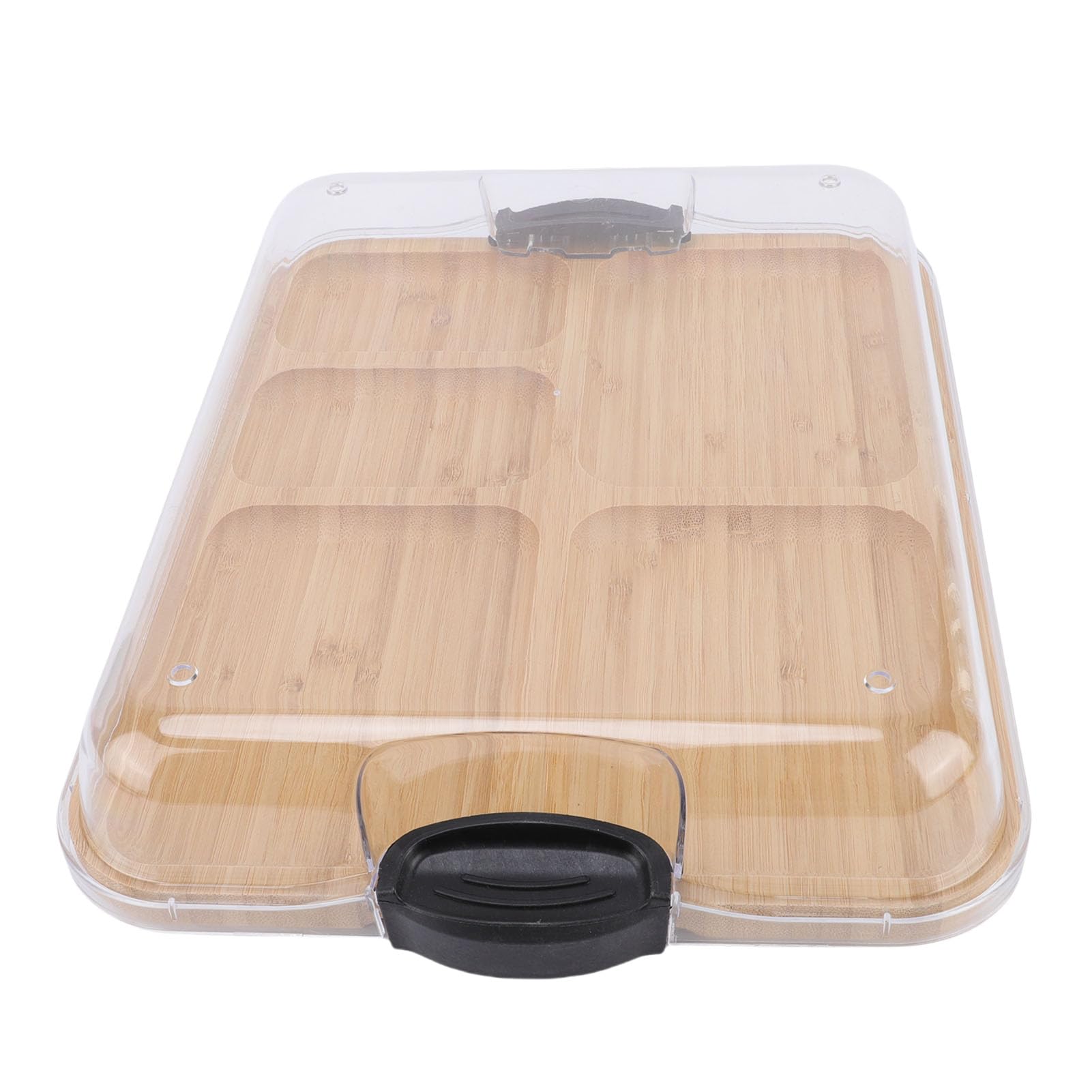 Tabla de Embutidos de Queso de Madera con Tapa, Elegante Set de Regalo para Picnics Amantes del Queso