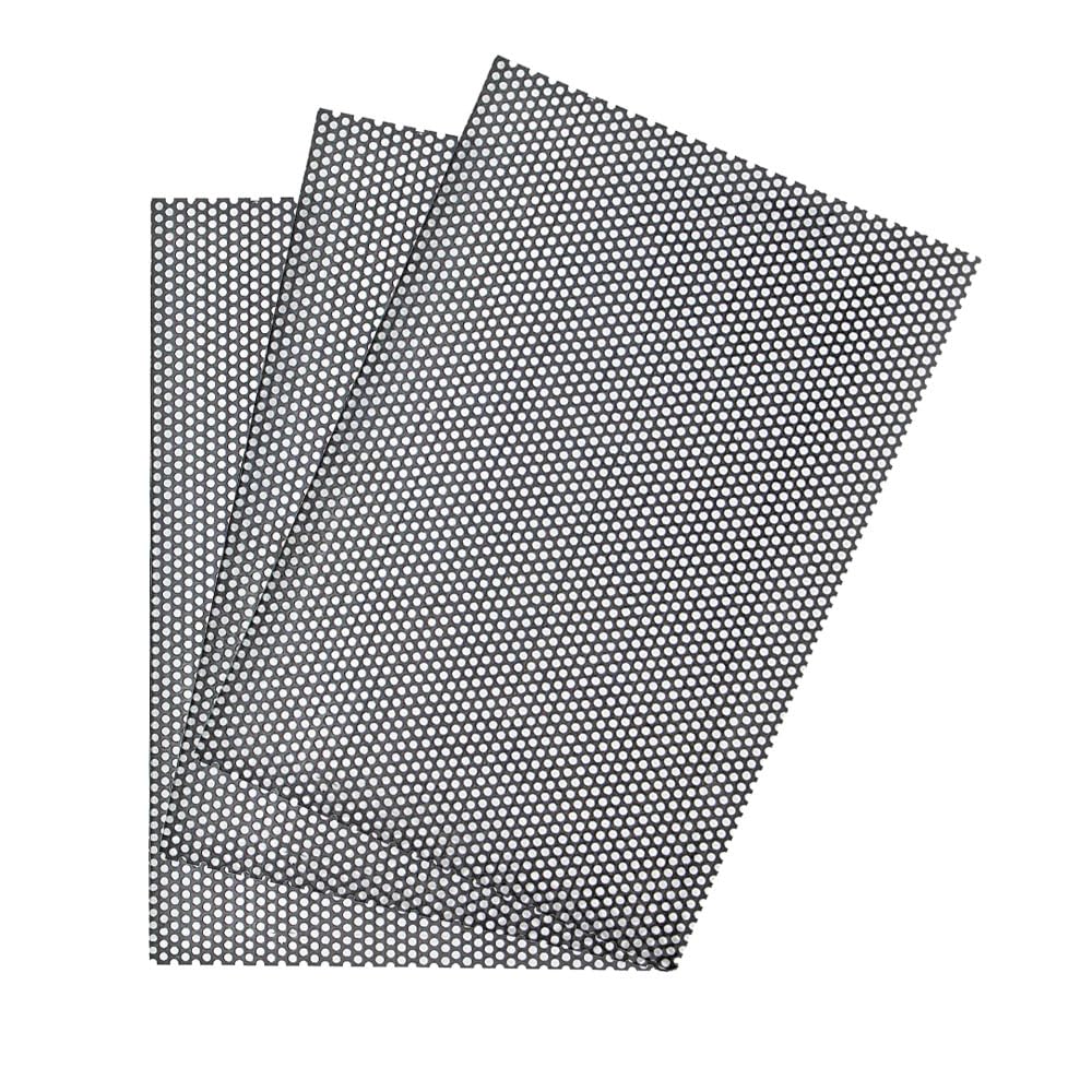 304 Stainless Steel Perforated Mesh Sheet Air Brick Covers – Pest-Resistant Vent Protection (170mm x 250mm 3 Pack)