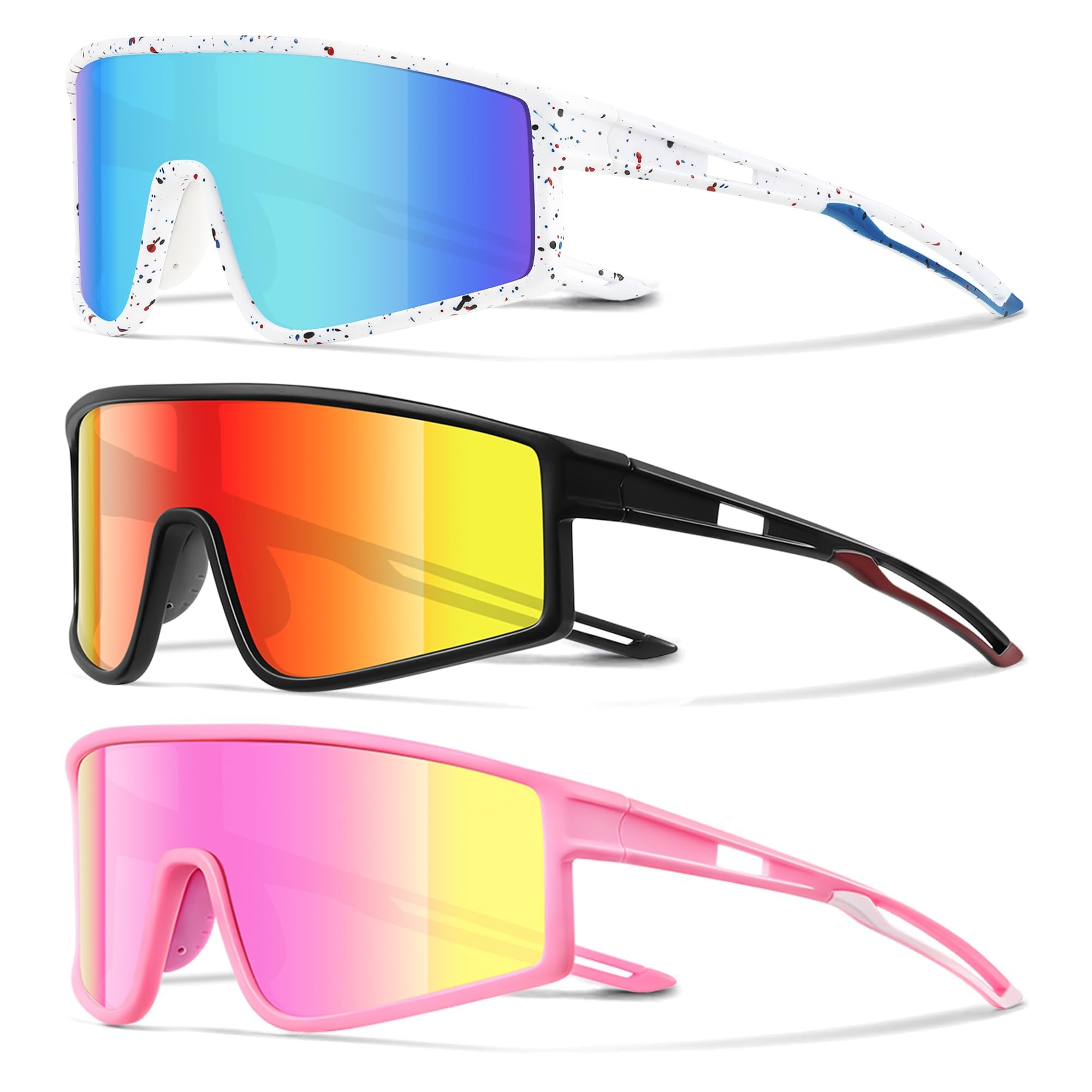 Kids Polarized Sunglasses Youth Baseball Sun Glasses for Boys Girls