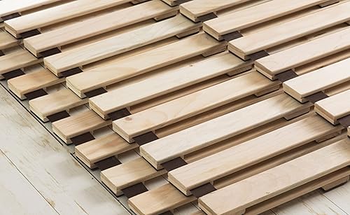 Miniatura 3 de Pine Wood Low-Floor Bed Mattress roll Bed Mattress Q Size