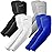 YQXCC 4 Pairs Arm Sleeves, Cooling UV Sun Protection Sports Compression Sleeves for Men Women, Golf Basketball Arm Sleeves