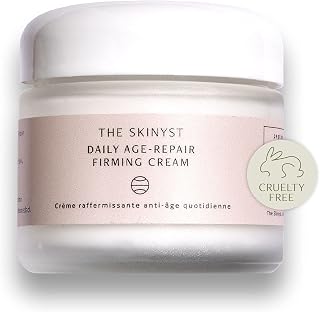 Daily Age-Repair Firming Cream, Anti-Wrinkle Skin Care Essential, Vegan Facial Skin Care Products, Clean Beauty Cream, 60ml