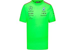 Mercedes AMG Petronas Formula One Team - 2023 Team Setup T-shirt: Gear...