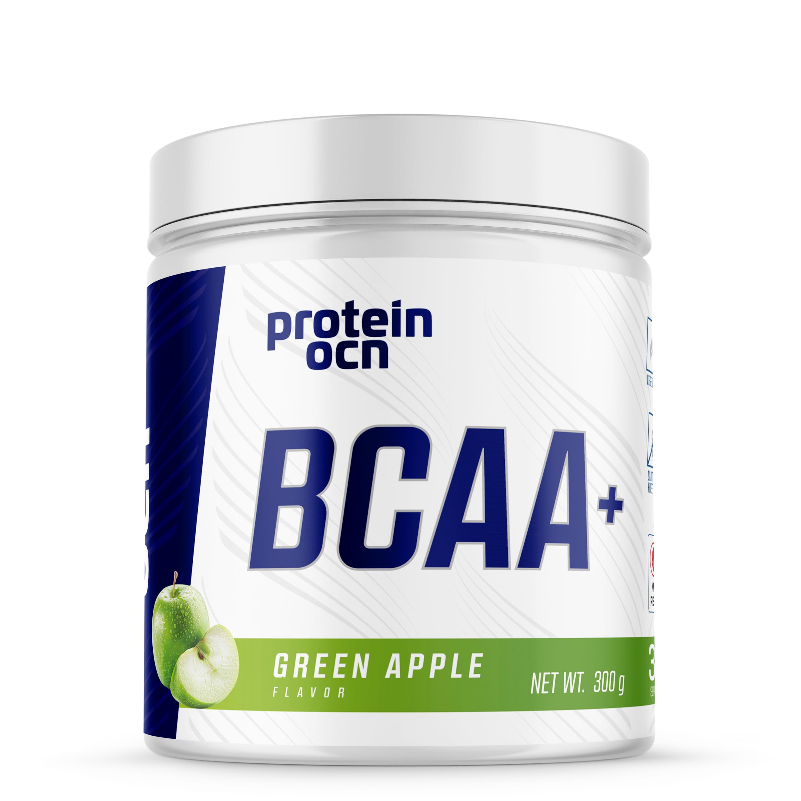 Proteinocean Bcaa ve Yeşil Elma 300g 30 Servis