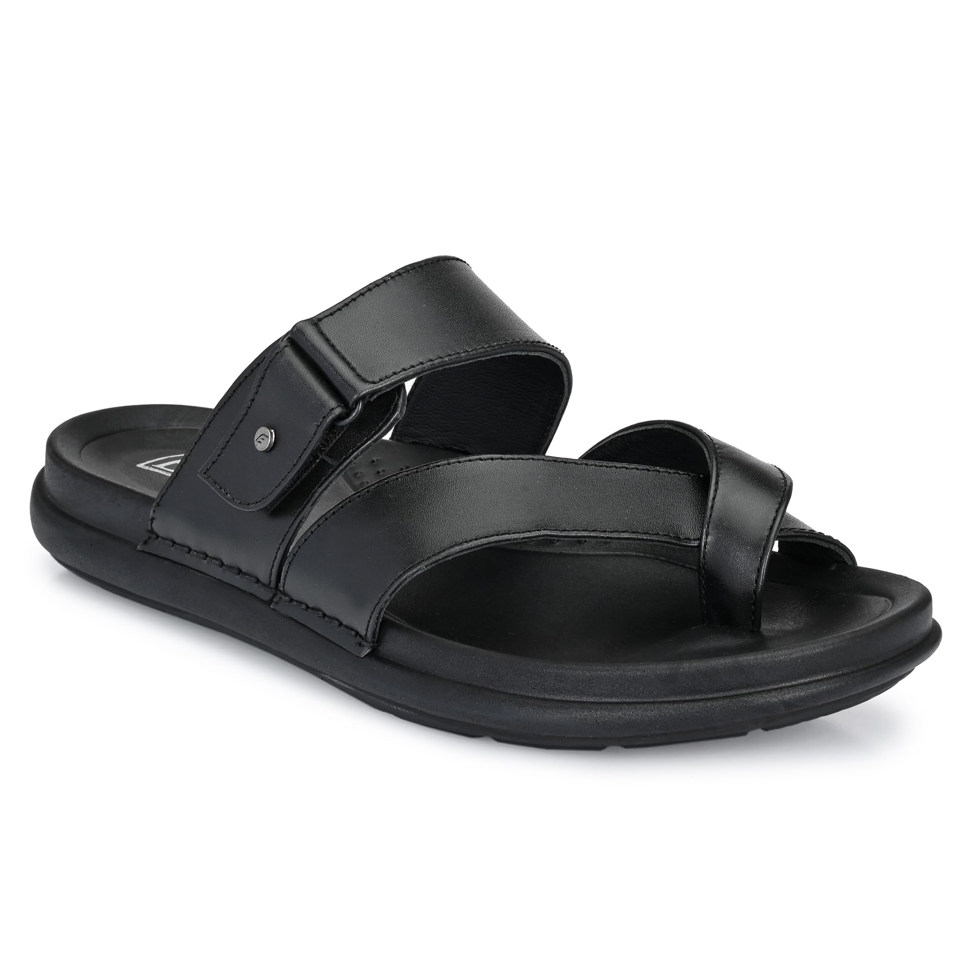 egoss Slippers & Sandals Premium Genuine Leather Slipper Sandals for Men (Black-10)-C-20203 (B0CDCLCVC4) Amazon Price History, Amazon Price Tracker