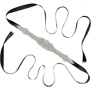 Rhinestone Sash Belt for Wedding Bride/Baby Shower Dress