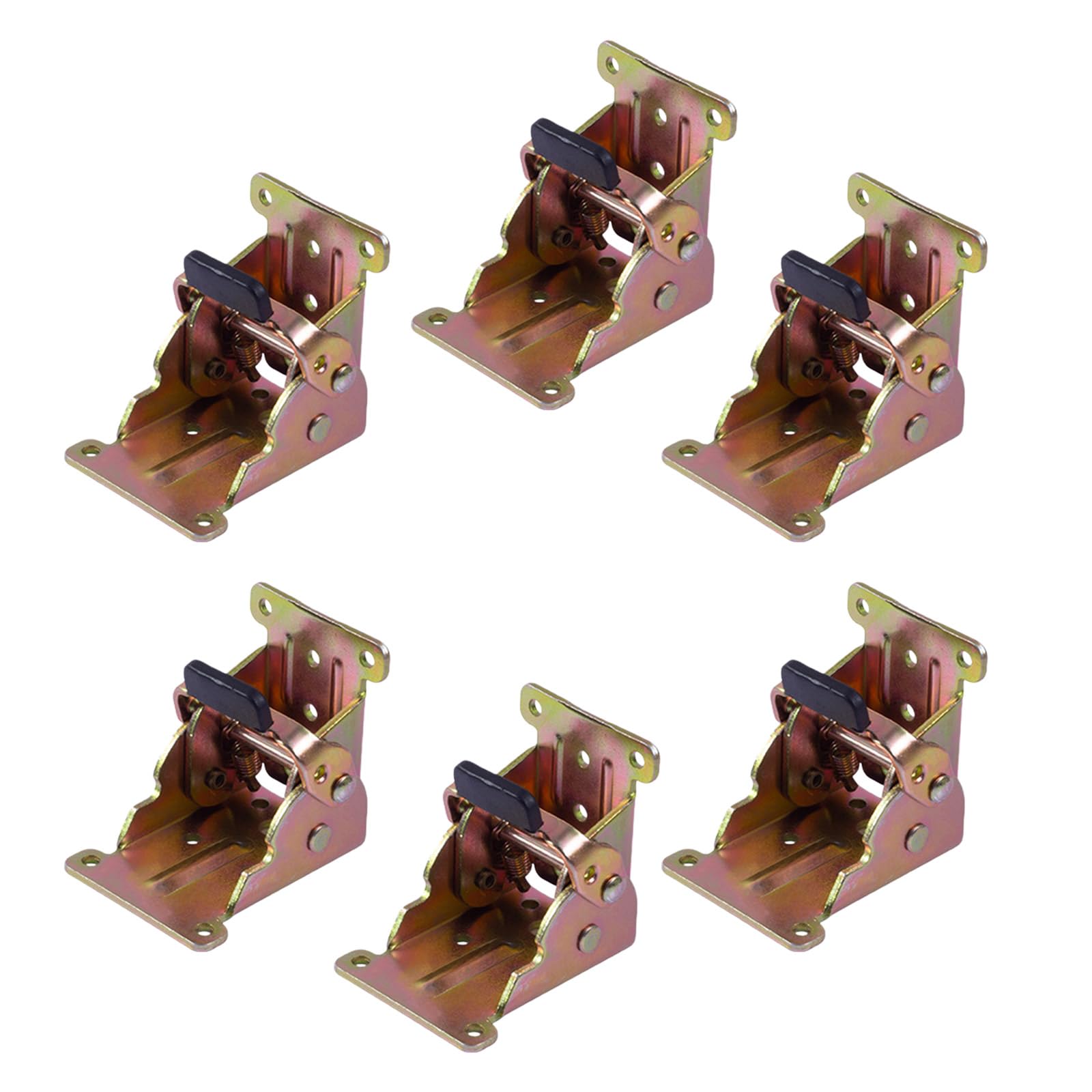 Strong Foldable Table Hinge with Mechanism Rusts Proof Designs Hinges for Indoor Outdoor Furniture Assembly Furniture Folding Hardware Not Rusts Folding for Coastal Areas