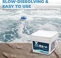 Vista 6 de Xtremeclear - Tabletas de bromo para spa y bañera de hidromasaje, botella de 5 libras, tabletas de 1 pulgada, certificado NSF/ANSI 60, desinfectante