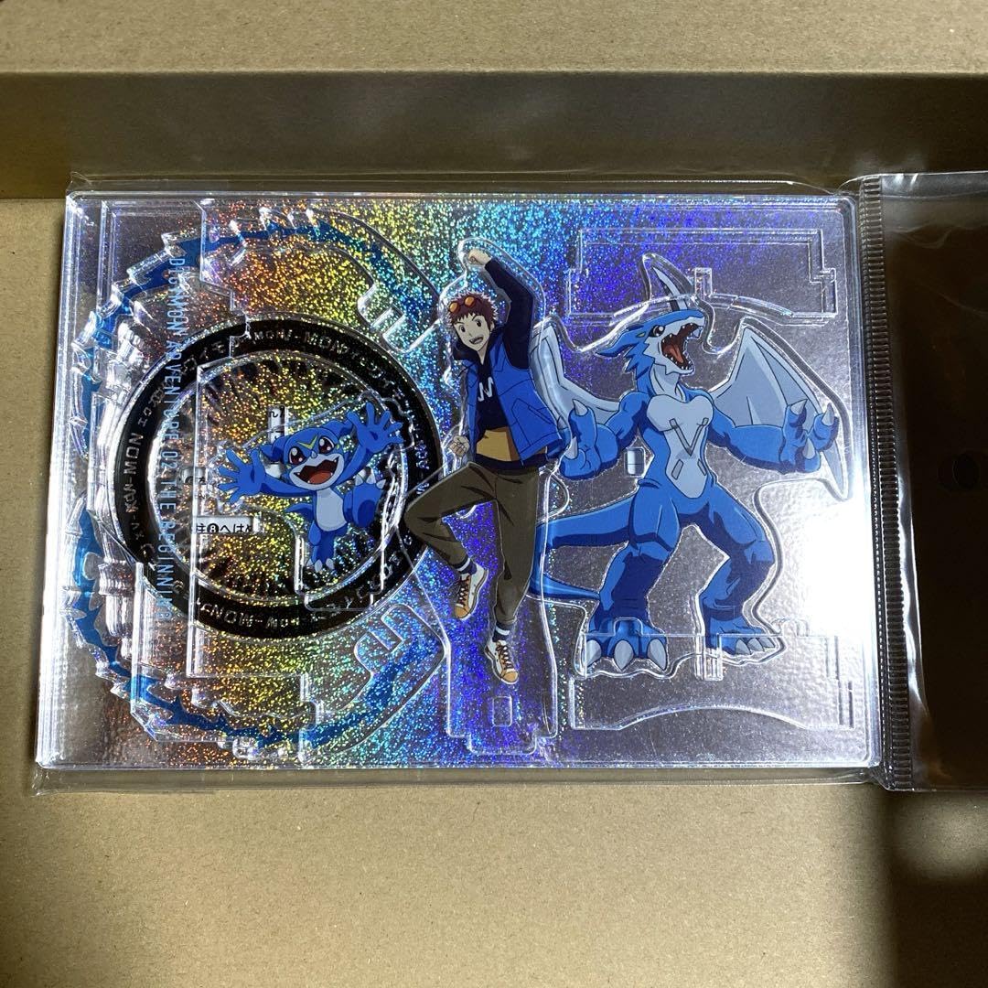 デジモン 02 ハイブリッドアクリルスタンド 大輔 ブイモン 受注