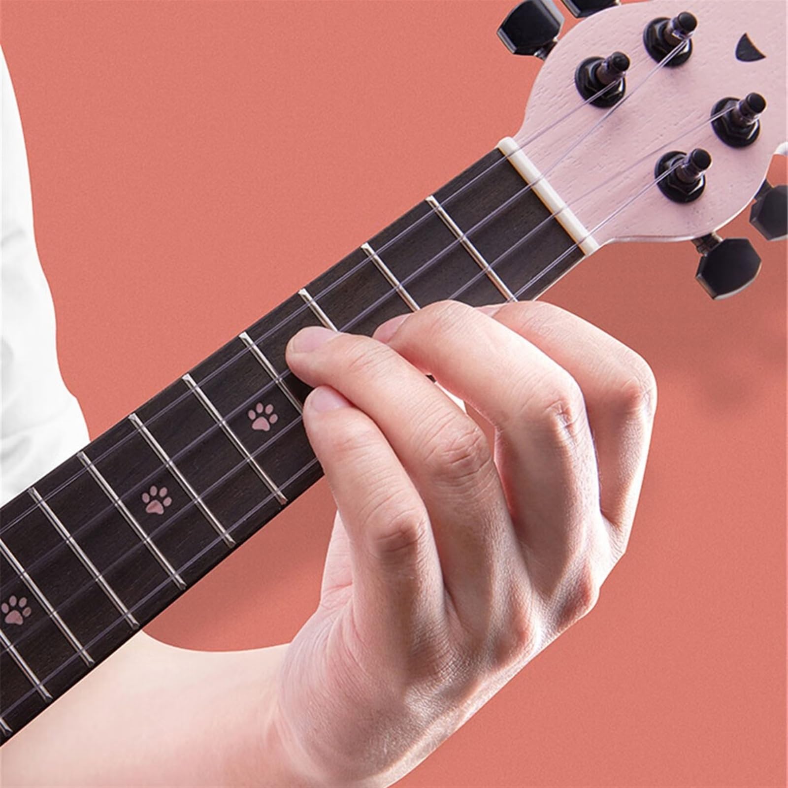 23-calowy Drewniany Ukulele Mahoniowy Korpus Palisander Podstrunnica Ukulele 4-strunowy Mały Instrument Strunowy Do Gitary Ukulele dla Początkujących