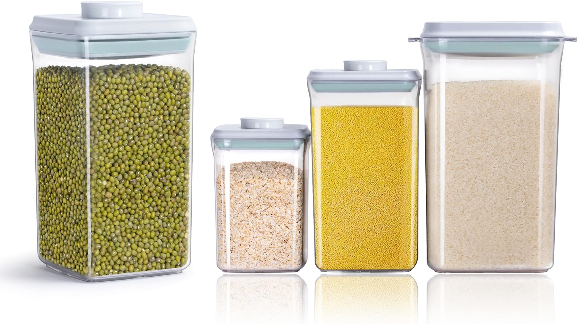 Uamector4 PACK Pop Food Storage Containers Set