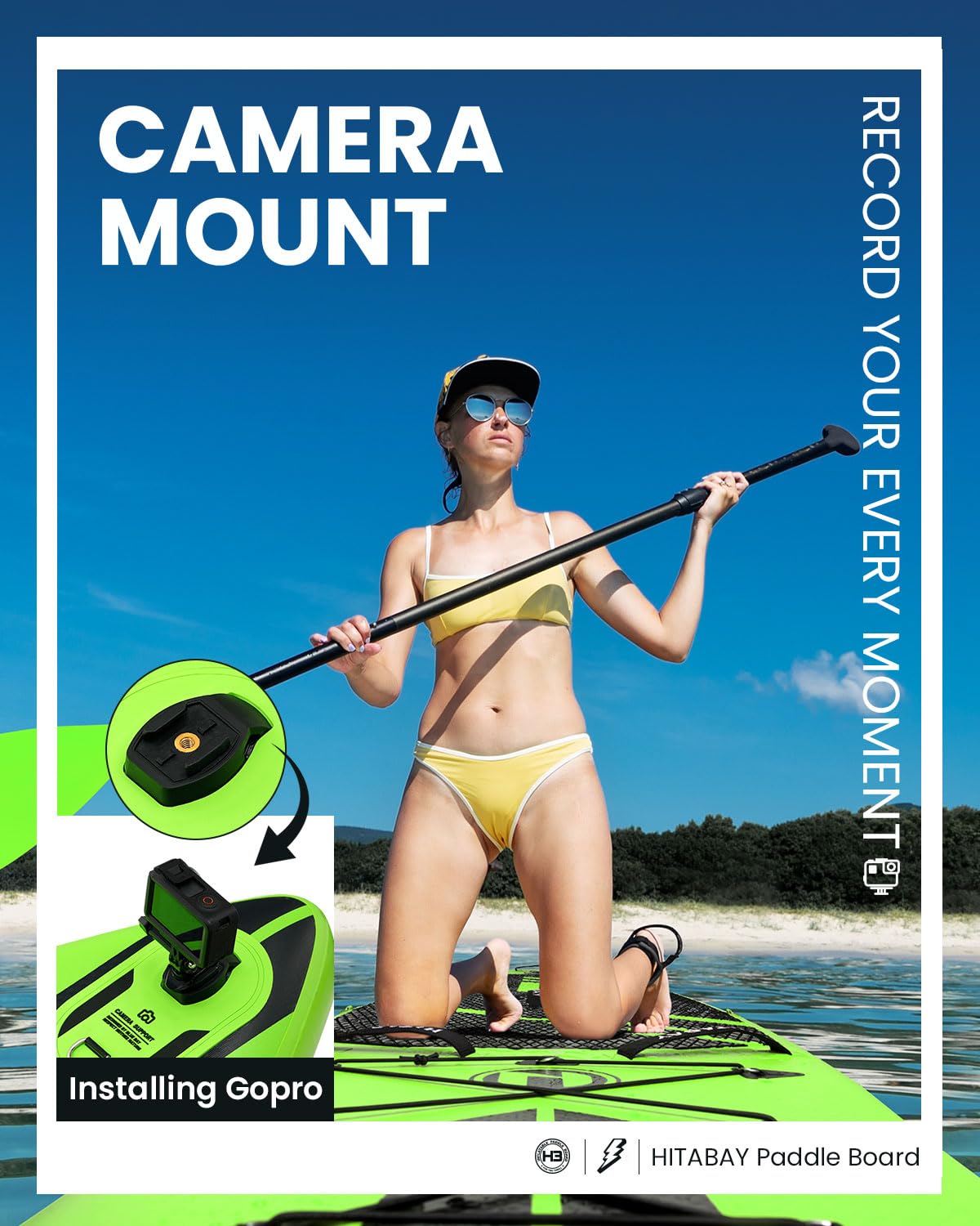 Tavola SUP con Accessori Completi, 335cm SUP Gonfiabile Adulti, Carico Massimo 150kg Tavola da Surf