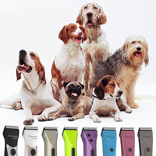 Miniatura 7 de colorski Cuchillas de repuesto 5 en 1 compatibles con Wahl Bravura Clipper. Cromado, Creativa, Figura cortapelos para perros (5 en 11 paquete)