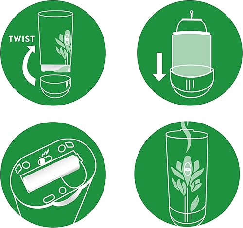 Miniatura 7 de Air Wick Recambio automático de ambientador en aerosol, 1 unidad, aguas frescas, neutralización de olores, aceites esenciales (paquete de 2)