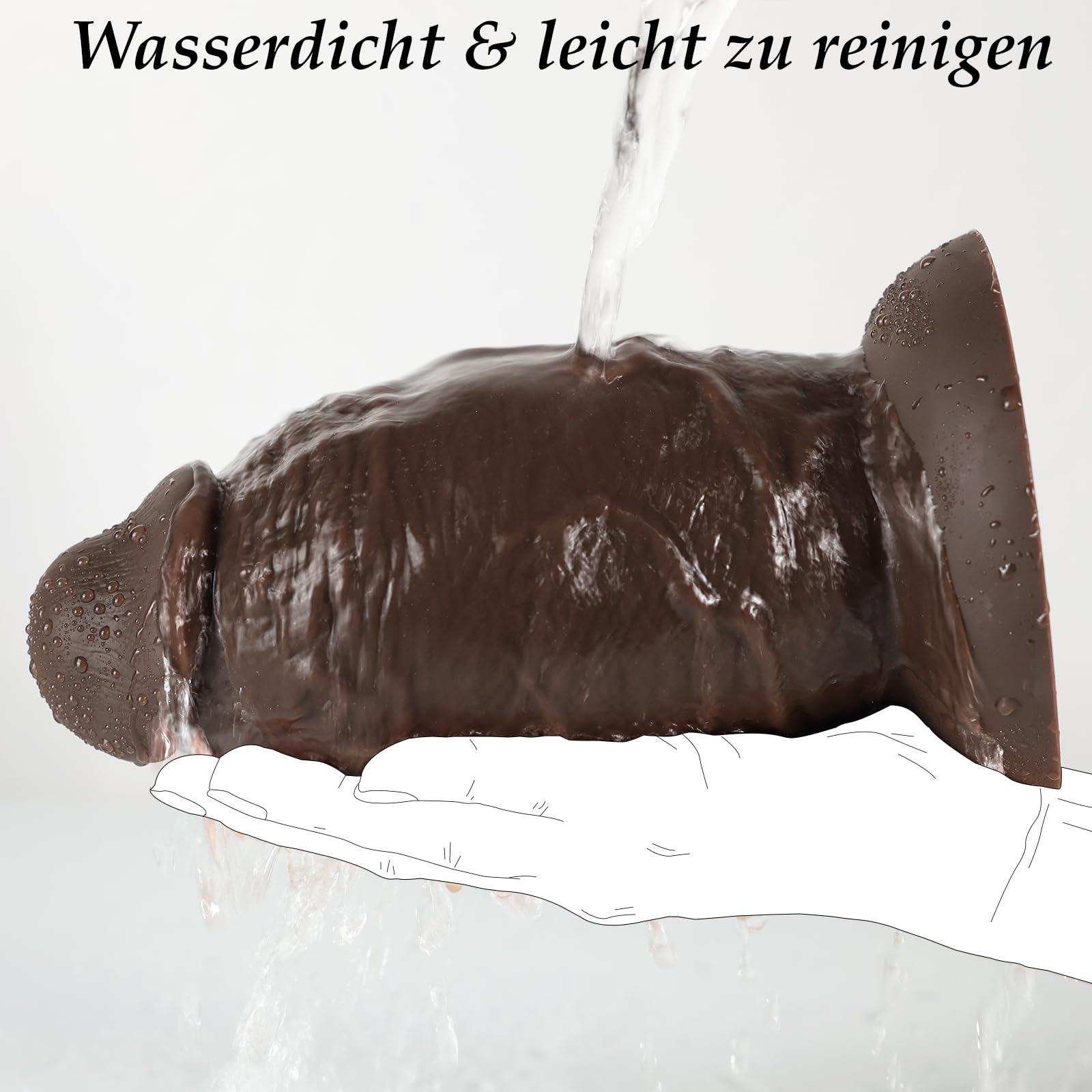 9,5 cm Diámetro Consolador Negro Gigante, Consolador Anal XXL de Silicona con Ventosa Fuerte para una Penetración Anal Rápida, Tapón Anal pene Grande Juguete Sexual para Hombres Parejas Gays