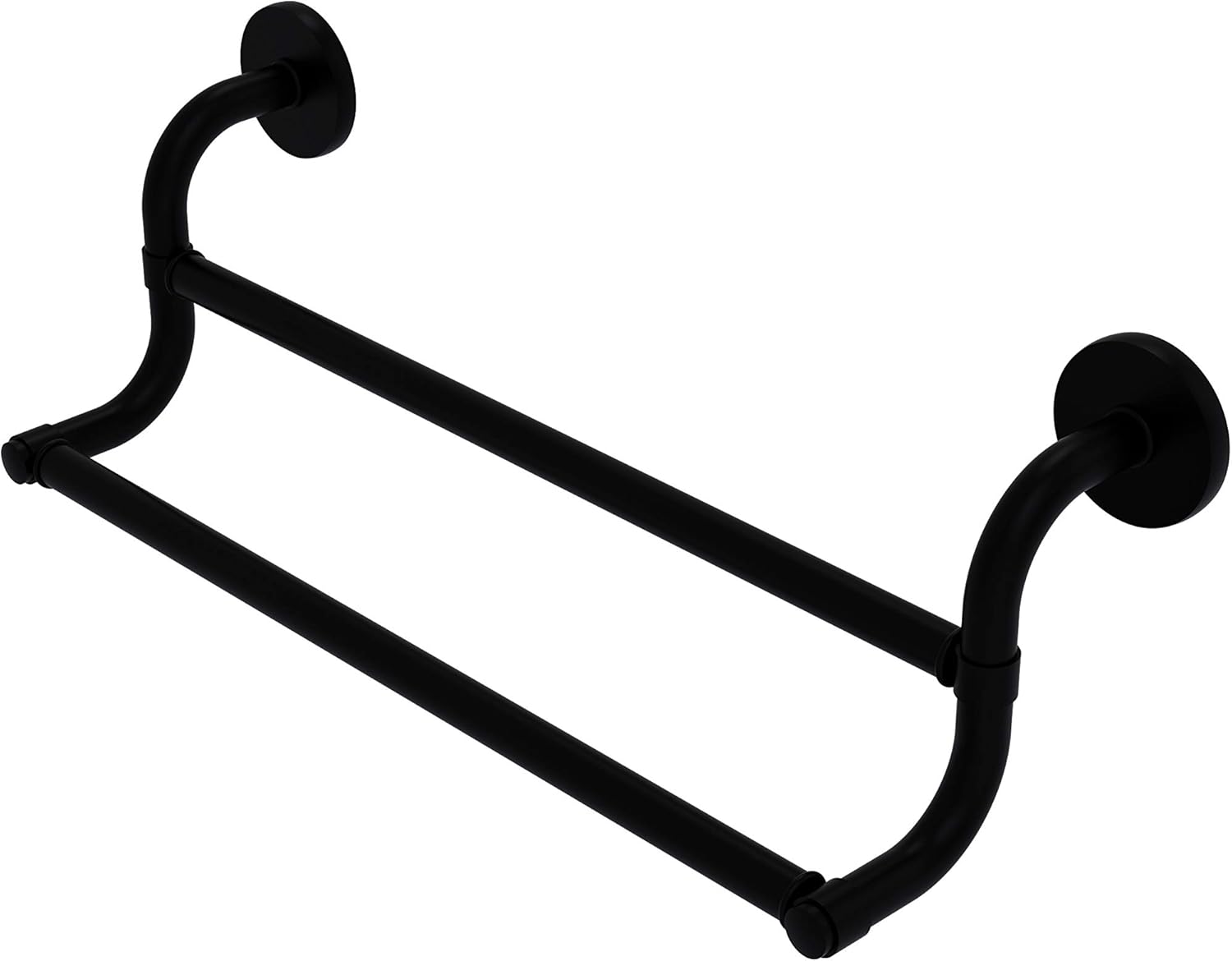 Allied Brass RM-72-30 Remi Collection 30 Inch Double Towel Bar, Matte Black