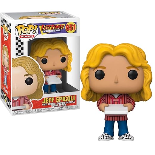 Funko Pop! Movie: Fast Times At Ridgemont High - Jeff Spicoli With Pizza Box, Multicolor