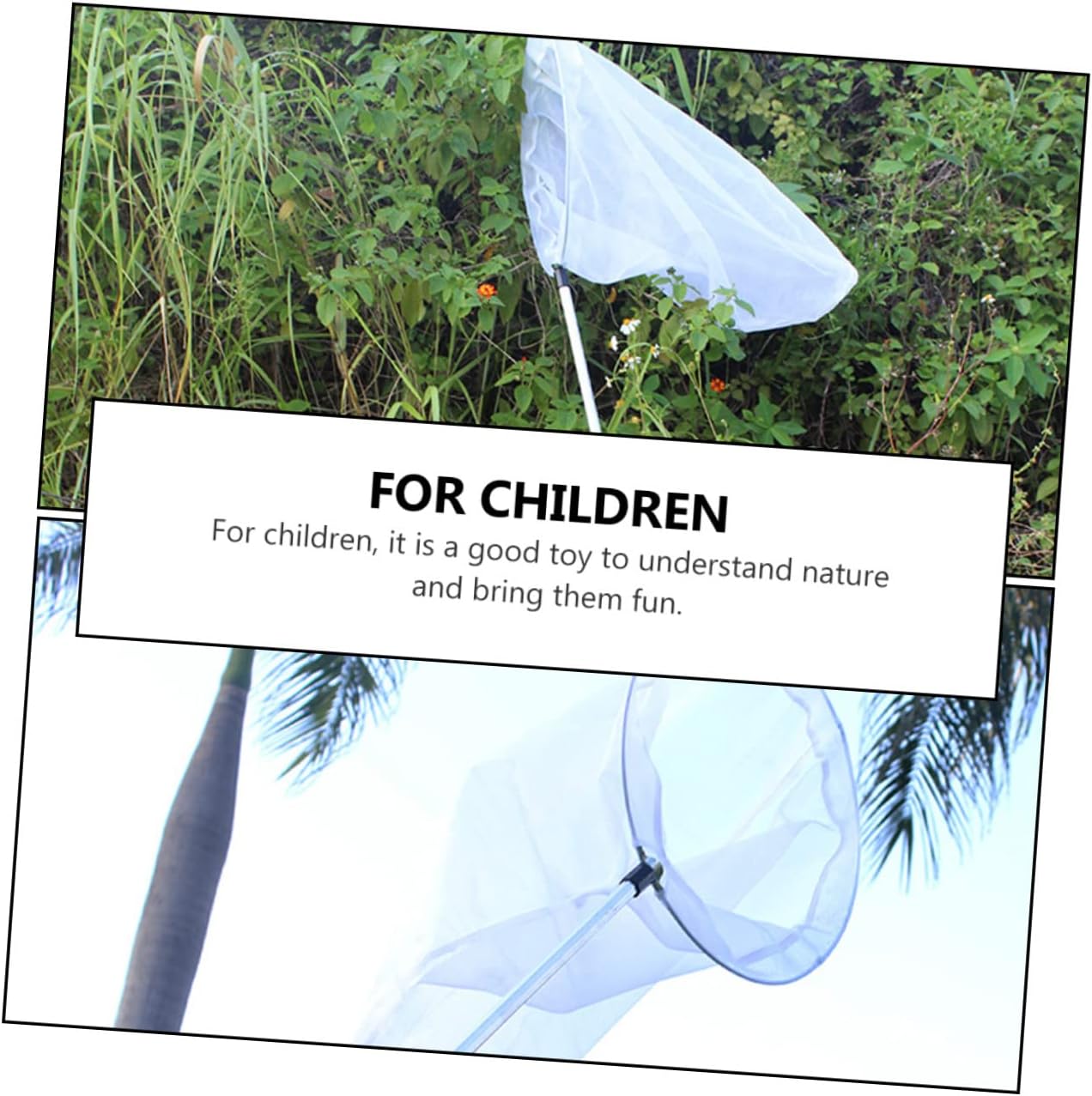 Extendable Butterflies Net with Retractable Handle Durable Catcher for Outdoor Fun and Learning for Collecting and Scientific Exploration