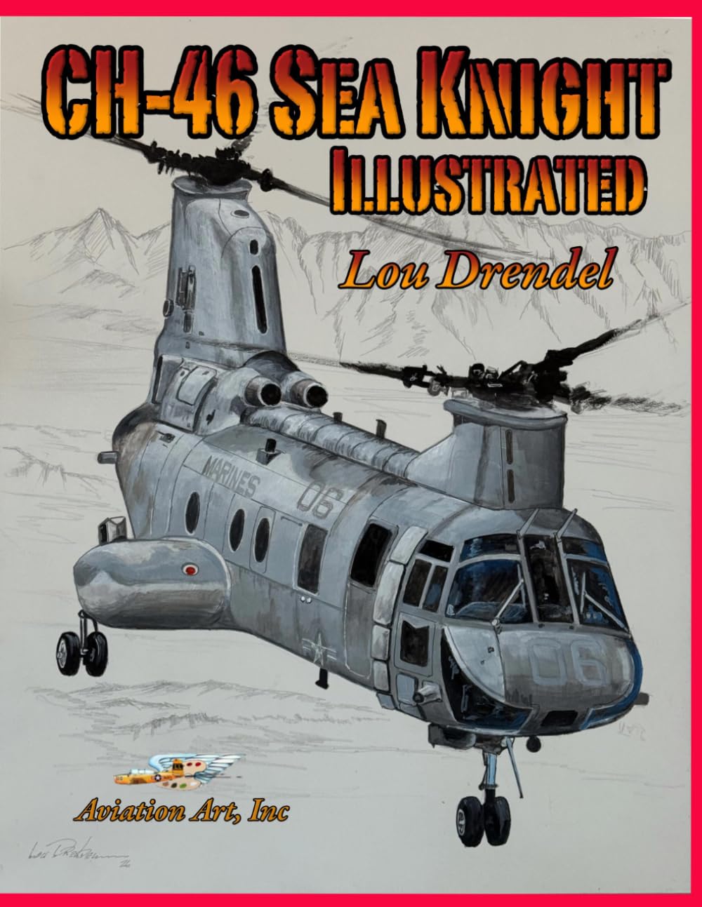 CH-46 Sea Knight Illustrated