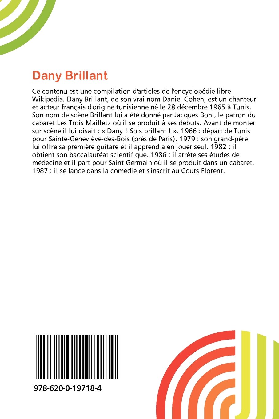 Dany Brillant: Chanteur, Acteur, Pop (musique), Salsa, Guitare